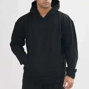 Black Oversized Hoodie